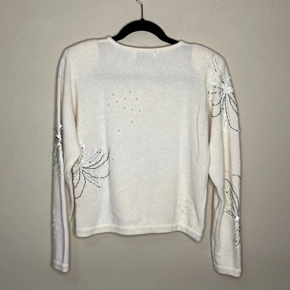 Vintage Marisa Christina Lambswool angora blend sweater